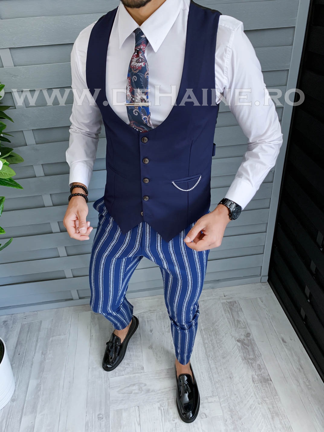 Compleu barbati vesta + pantaloni b1604